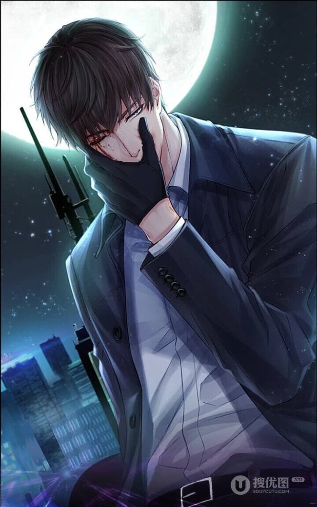 恋爱手游《恋与制作人》帅气动漫男精选好看霸气CG插画图片