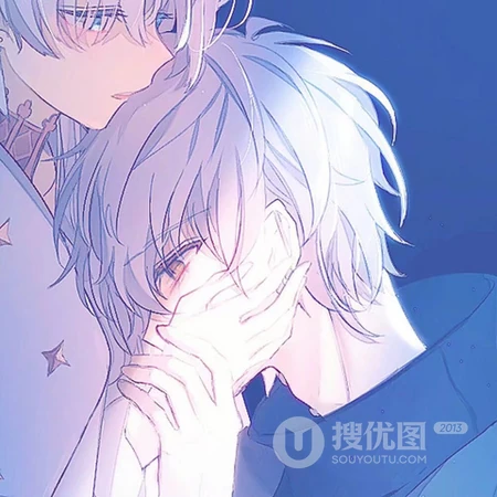 动漫男女情侣个性头像，好玩又搞笑的情侣一人一半头像