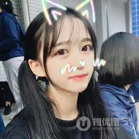 嘟嘴卖萌，可爱漂亮的小女生QQ头像图片