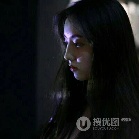 高冷伤感的长发女生心情头像