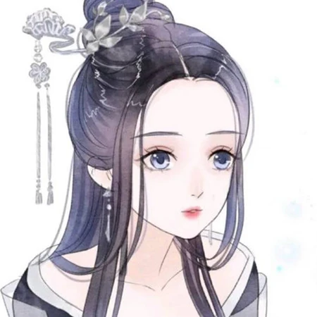 手绘古代的大小姐个性头像图片