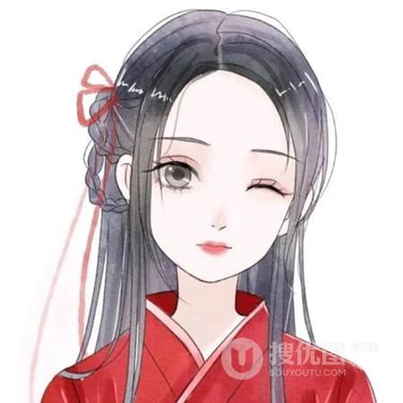 手绘古代的大小姐个性头像图片