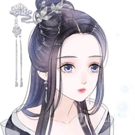 手绘古代的大小姐个性头像图片