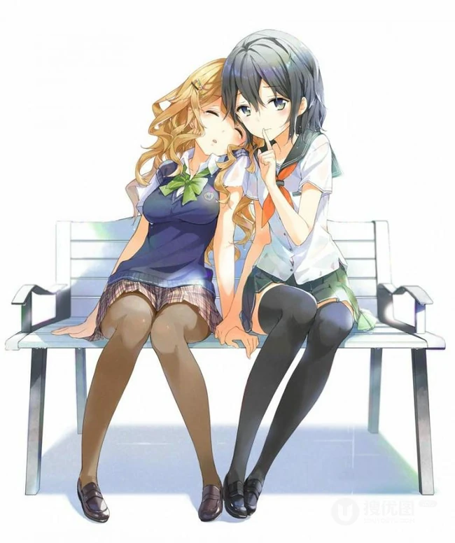 二次元女女，百合，闺蜜等各种类型动漫少女精选图片
