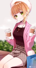 偶像大师灰姑娘女孩，各画师笔下的动漫短发女生宫本芙蕾德莉图片
