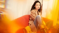李沁朦胧气质风雅唯美摄影桌面壁纸