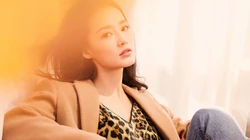 李沁朦胧气质风雅唯美摄影桌面壁纸