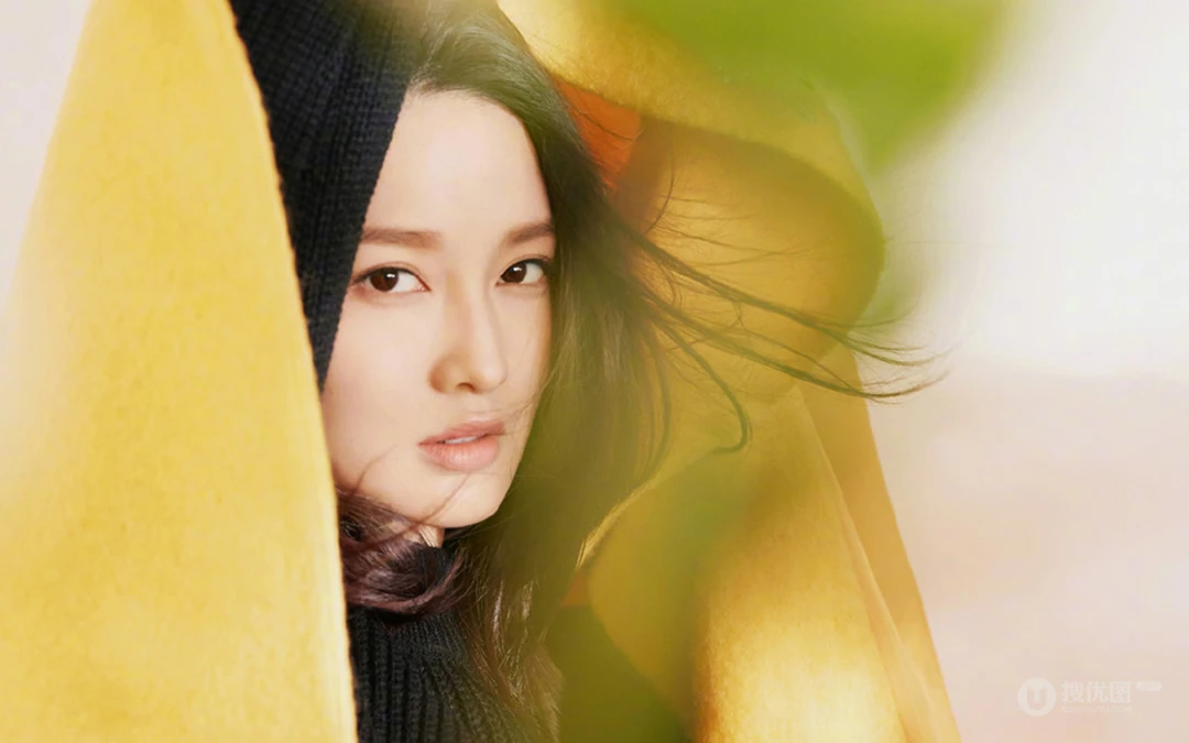 李沁朦胧气质风雅唯美摄影桌面壁纸