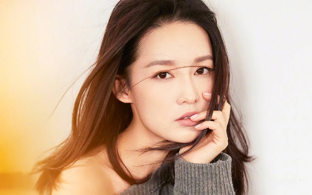 李沁朦胧气质风雅唯美摄影桌面壁纸