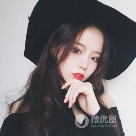 女生与花的微信QQ头像冷门个性