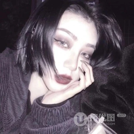 女生与花的微信QQ头像冷门个性