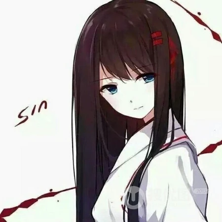 简洁少女动漫插画头像图片推荐