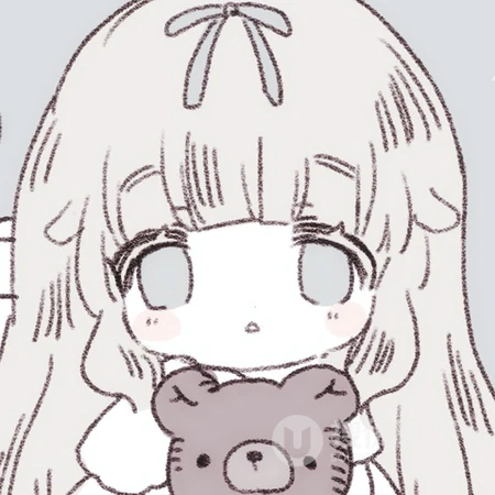 个性动漫少女简笔画头像