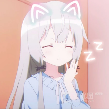 个性动漫少女简笔画头像