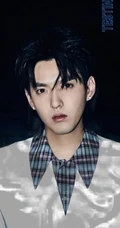 吴亦凡酷帅漫画风格造型帅气杂志写真图片