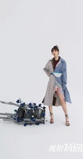 孟子义造型多变清新酷美杂志写真封面图片