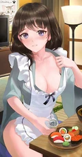 学院风动漫制服短裙线条感少女图片，精选可做壁纸气质可爱学生妹