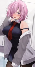 学院风动漫制服短裙线条感少女图片，精选可做壁纸气质可爱学生妹