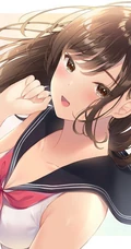 学院风动漫制服短裙线条感少女图片，精选可做壁纸气质可爱学生妹