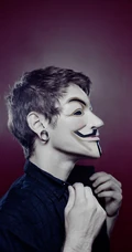 面具男帅哥，戴面具的帅气男，以及动漫帅哥照图集