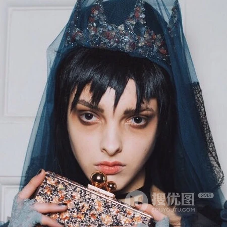 各种发色前卫的欧美女生酷QQ头像图片