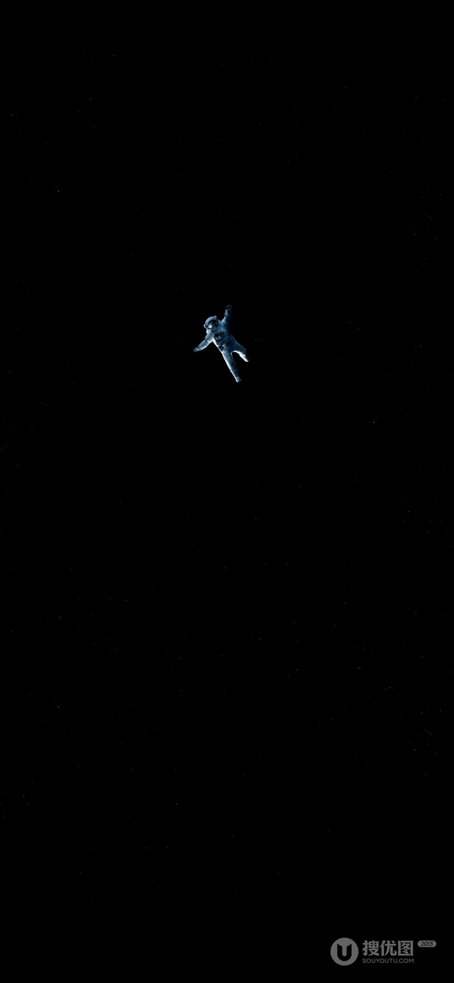 太空系列电影唯美太空中的宇航员手机壁纸