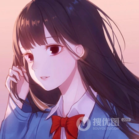在哭的动漫女生，伤心表情头像图片