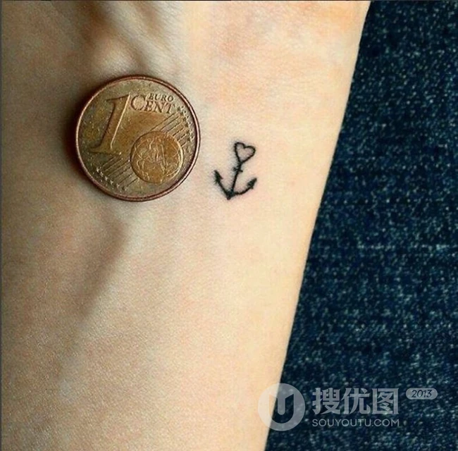 可爱、卡通、动物小纹身图片，女生各部位小巧清新小纹身图案图片 第5张
