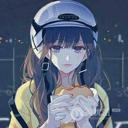 青春靓丽的长发动漫女生个性头像4.23日更新