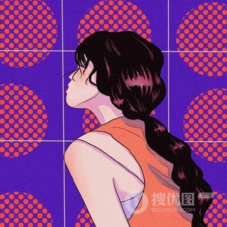 青春靓丽的长发动漫女生个性头像4.23日更新