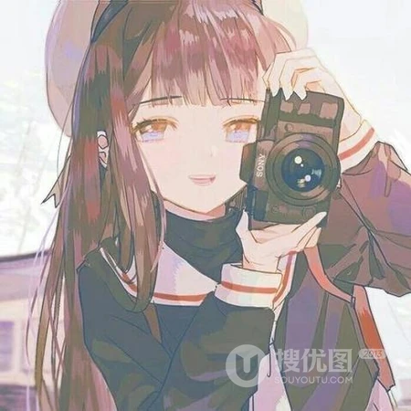 手绘动漫女生头像一看你必喜欢