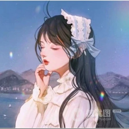 手绘动漫女生头像一看你必喜欢