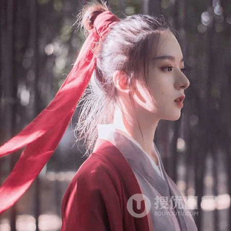 女生cosplay紫霞，古代酒仙，剑客等头像图片