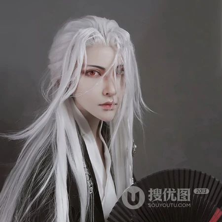 小帅哥COS古代文雅书生QQ头像