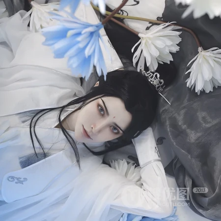 小帅哥COS古代文雅书生QQ头像