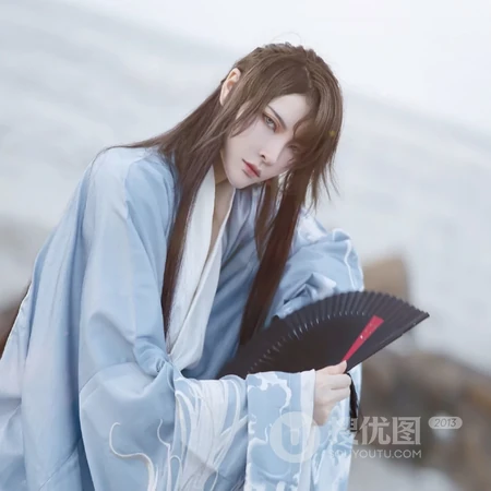 小帅哥COS古代文雅书生QQ头像