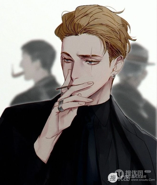 动漫帅哥人物，美少男，男神美图图集，因为你帅，所以我说你帅