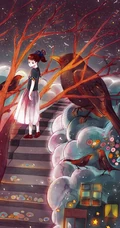 闺蜜图片，二次元可爱小美好的闺蜜一对超美手绘插画美图