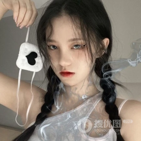 头扎2个大辫子的可爱女生头像2月24日合集