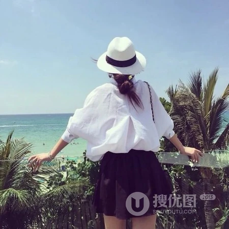 抖音热门的森系女生不露脸的侧脸，背影头像图片