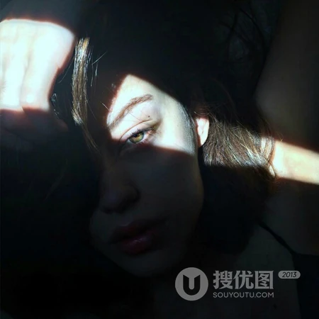 欧美霸气高冷女生模特摄影裁剪微信头像