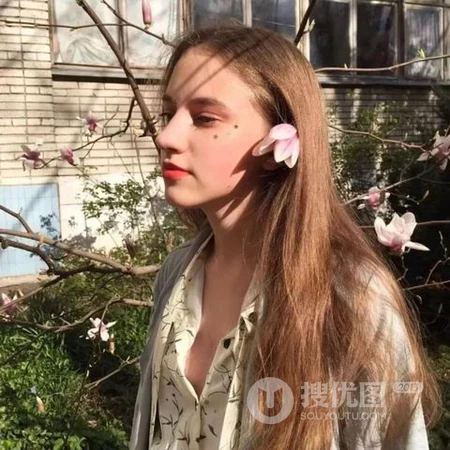 森系的欧女生生摄影头像图片