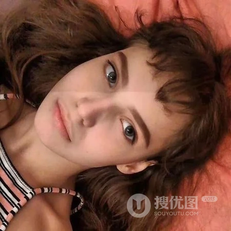森系的欧女生生摄影头像图片