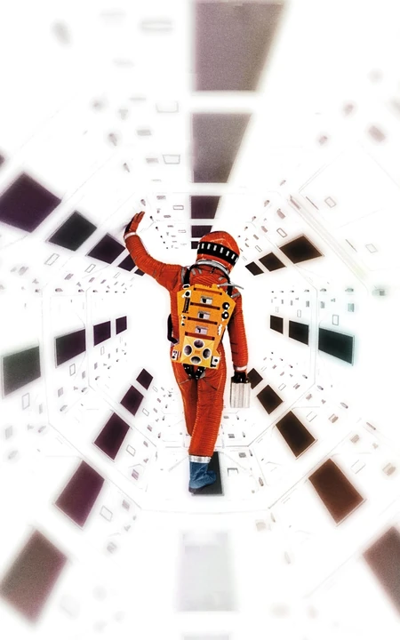 经典太空类电影《2001太空漫游》超酷影视手机壁纸