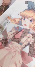 可爱小姑娘，小女孩水彩插画美图