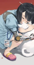 可爱小姑娘，小女孩水彩插画美图