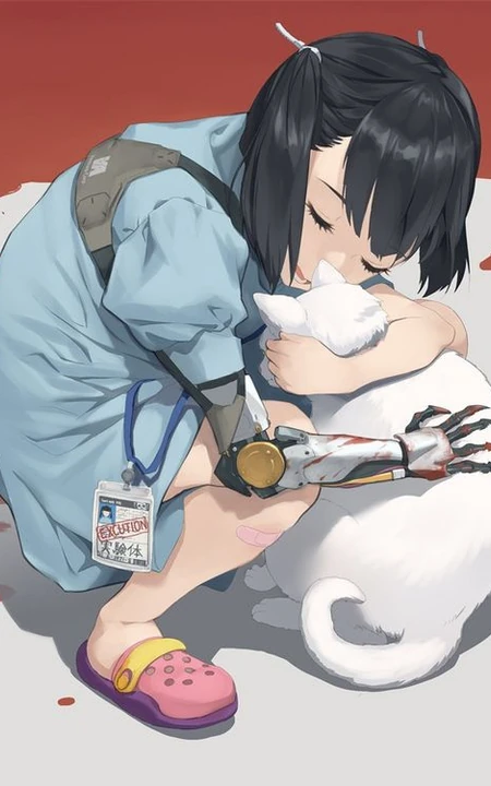 可爱小姑娘，小女孩水彩插画美图