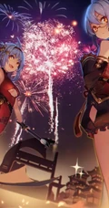 哔哩哔哩22娘和33娘超美动漫表情和插画美图欣赏