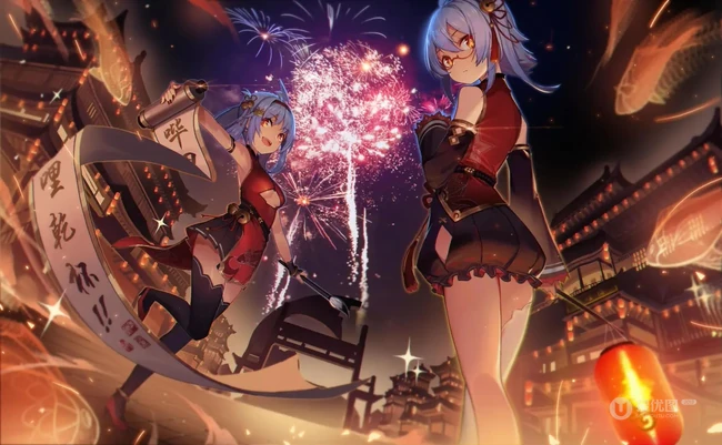 哔哩哔哩22娘和33娘超美动漫表情和插画美图欣赏