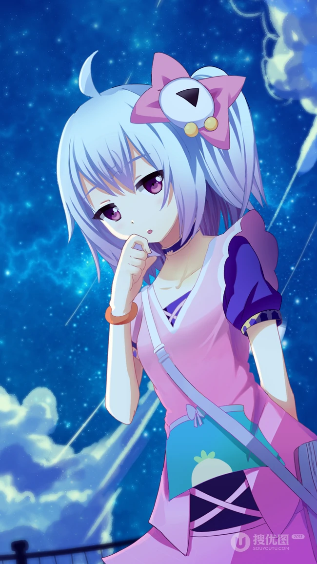 哔哩哔哩22娘和33娘超美动漫表情和插画美图欣赏